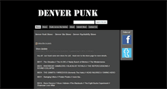 Desktop Screenshot of denverpunk.org